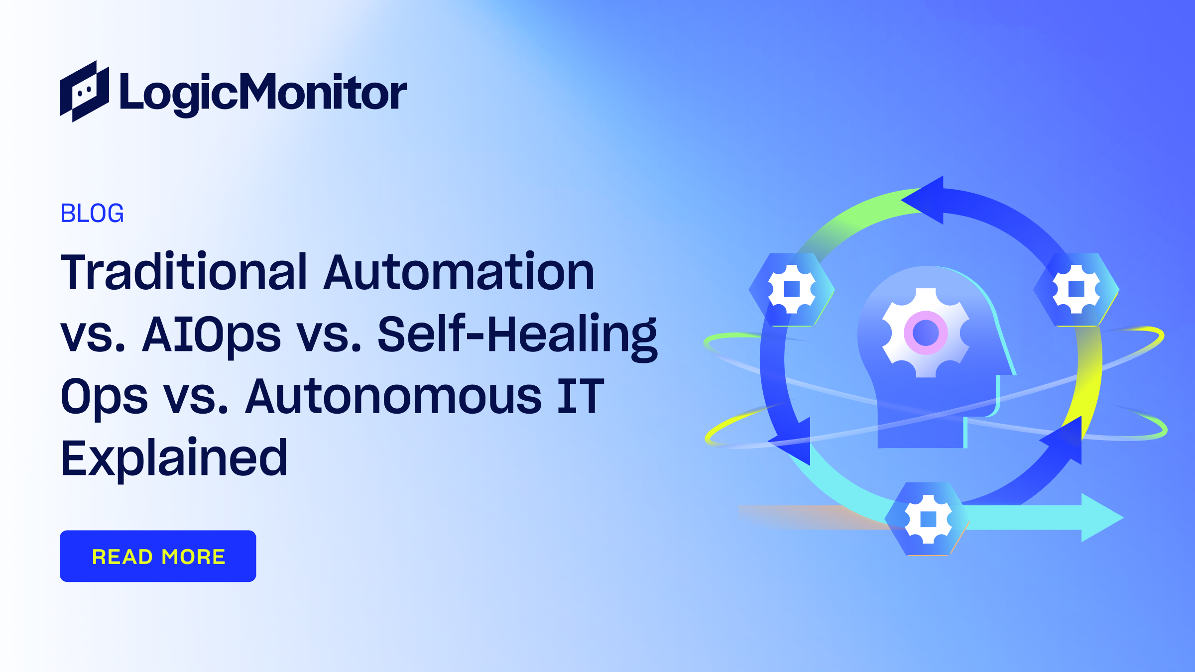 Traditional Automation vs. AIOps vs. Self-Healing Ops vs. Autonomous IT ...