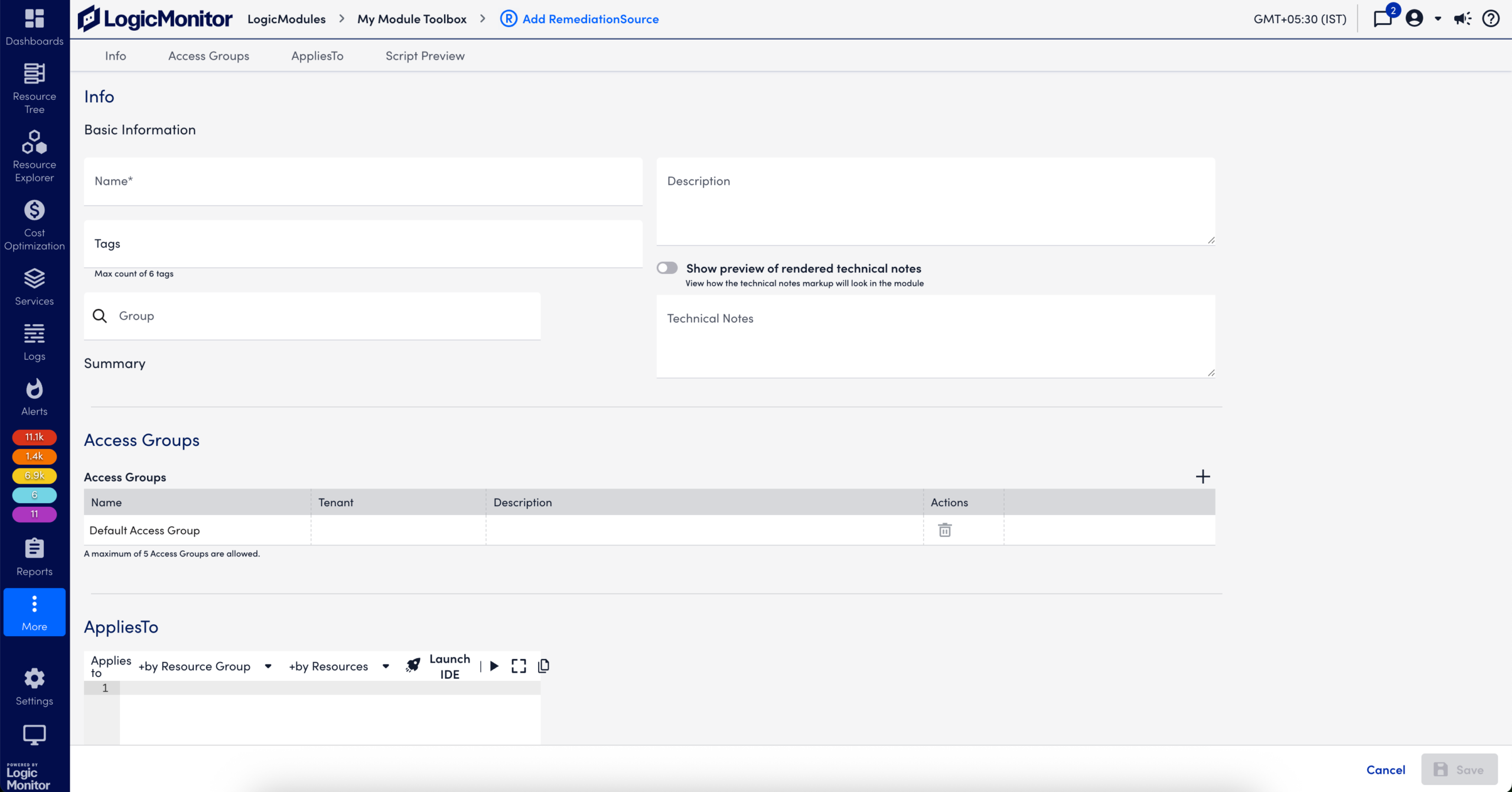 Add RemediationSource Page