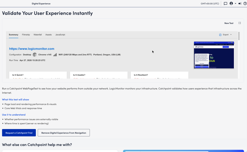 Digital Experience test page